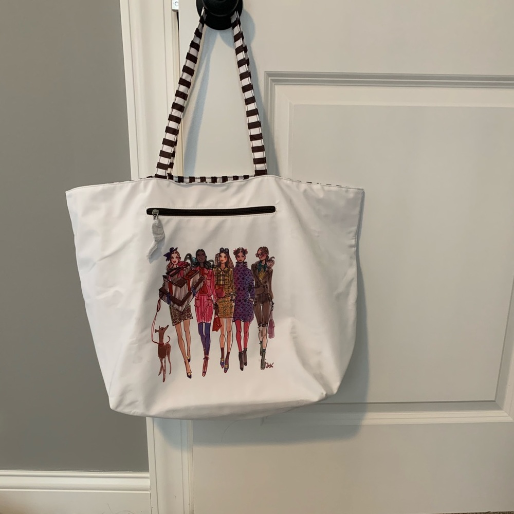 Henri Bendel reversible packable Izak tote